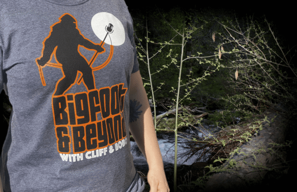 Bigfoot & Beyond podcast shirt by stream